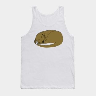 Sleepy Dog Tank Top